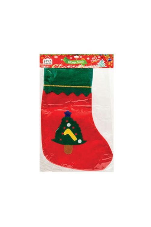 Leva Yılbaşı Süsü Büyük Boy Çorap