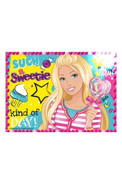 Barbie 4'Lü Çocuk Puzzle (35+48+54+70 Parça Barbie Seyahatte Puzzle)
