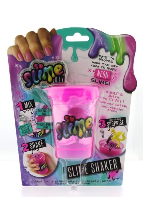 Neon Pembe Shaker Rainbow Tekli Paket