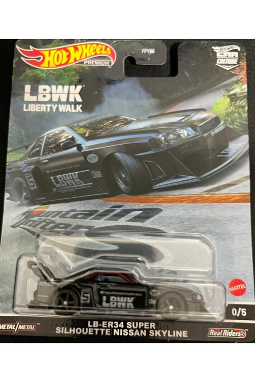 Hotwhells Hot Wheels Car Culture Premium Arabalar - Lb-Er34 Super Silhouette Nissan Skyline