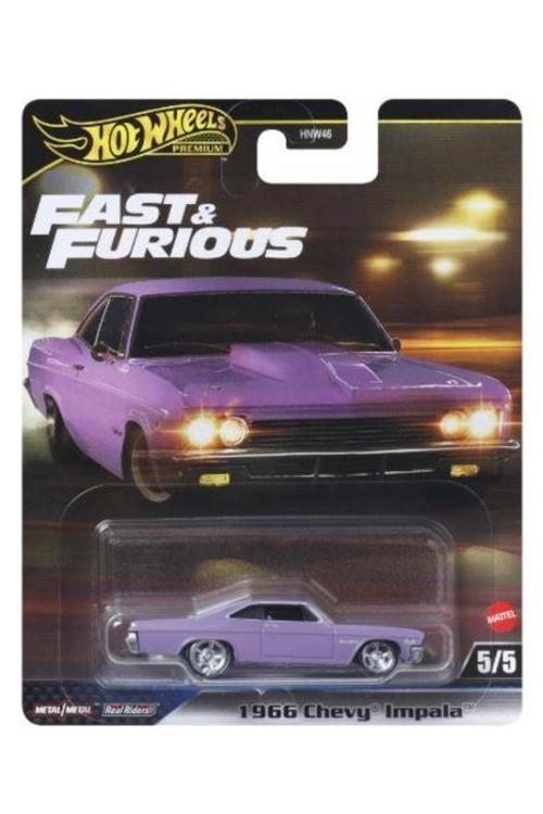 Premium Fast & Furious 1966 Chevy Impala Hnw46 Jbl95