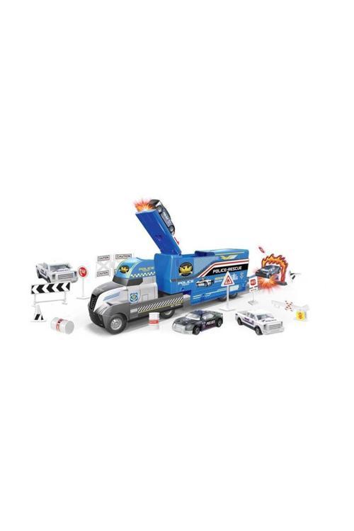 Transporter 2 Araçlı Polis Oyun Seti