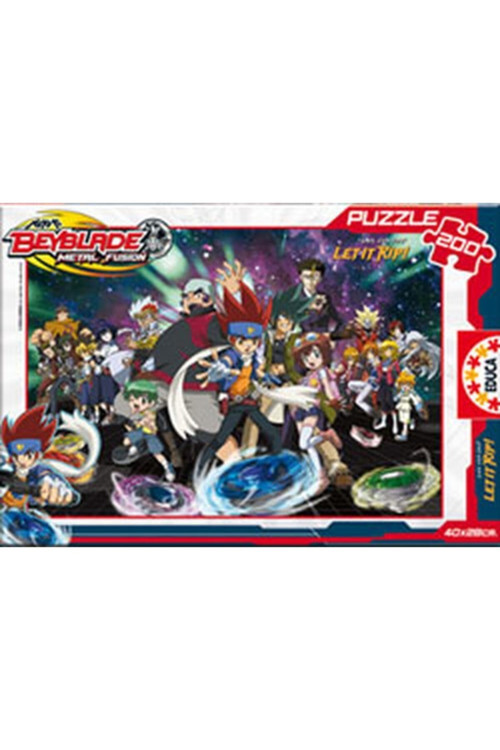 Beyblade 200 Parça Puzzle