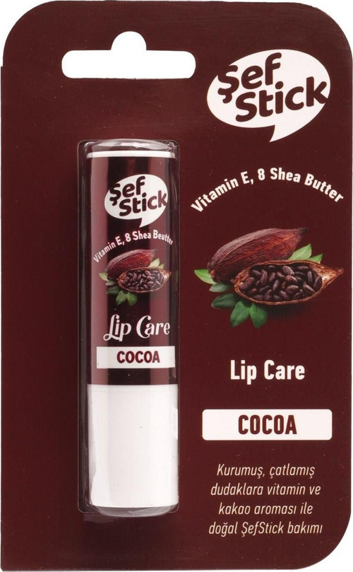 ŞEF STICK LİP CARE CACAO