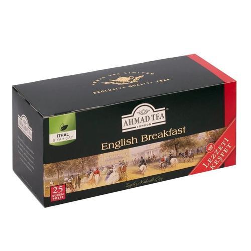 English Breakfast Bardak Poşet Çay 25' Li̇ 50 Gr