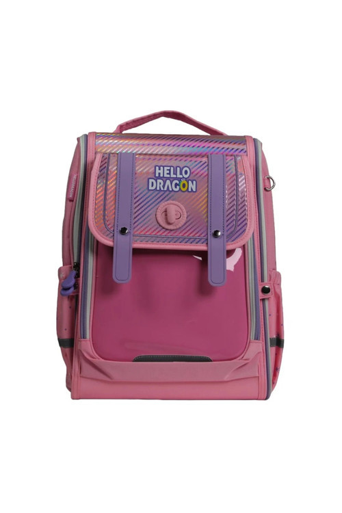 Hello Dragon Okul Çantası Model 1 Pink Hd-Cn0001