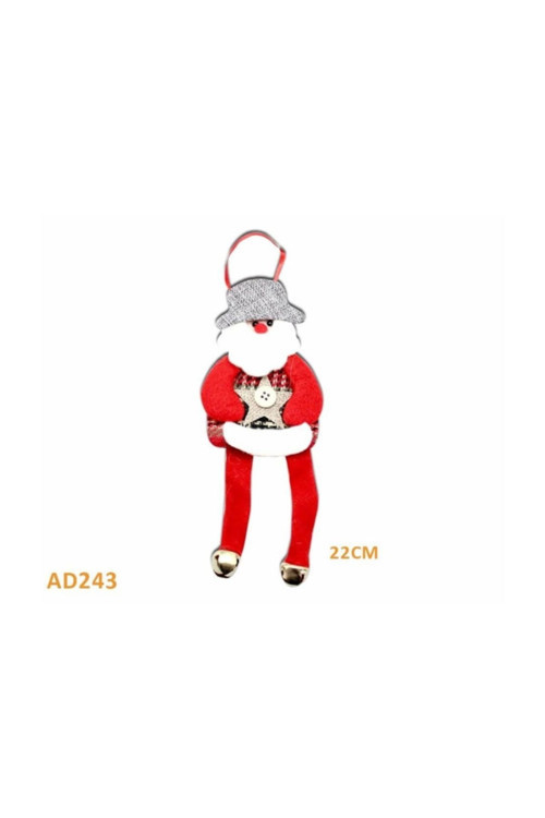 Noel Baba Zilli Pelış Süs