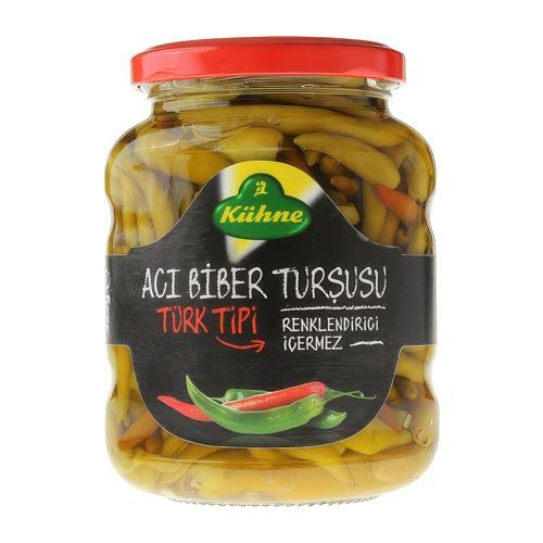 Türk Ti̇pi̇ Acı Bi̇ber Turşusu 325 Gr