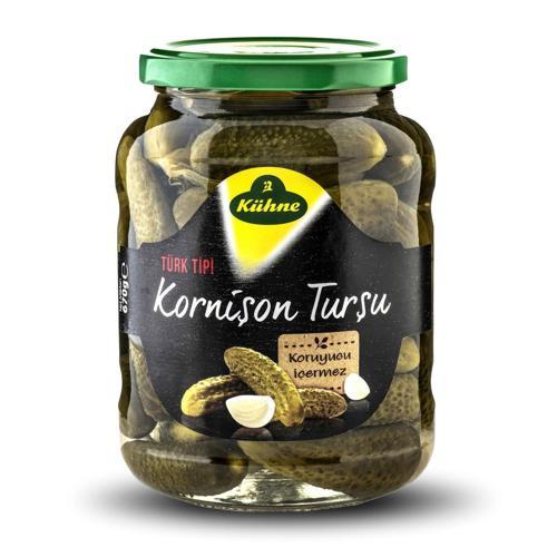 Türk Ti̇pi̇ Korni̇şon Turşu 680 Gr