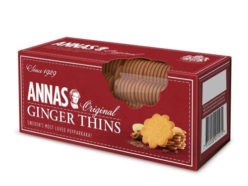 Ginger Thins Zencefi̇lli̇ Bisküvi̇ 150 Gr
