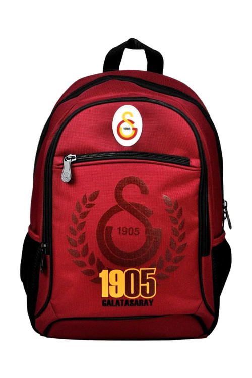 1905 Üç Bölme Bordo Sırt Çantası - 96217