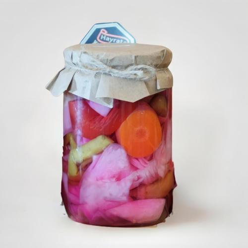 Turşuları Pancar Sulu Karışık Turşu 350 Gr