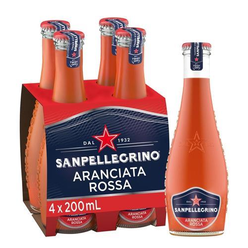 Aranciata Rossa 200 Ml*4