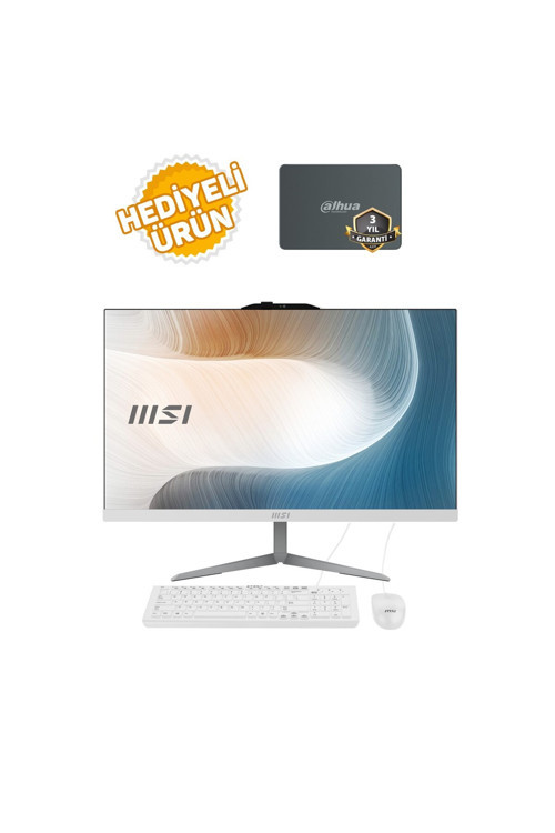 Modern Am242 12M-1692Xtrm2 İ5 1235U 16Gb 512Gb Ssd Windows 11 Pro 23.8" Aıo Bilgisayar Ssd Hediyeli