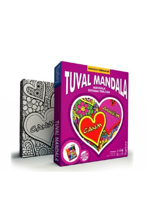 Kumtoys Tuval Mandala 30 X 30 Cm Kmt2681