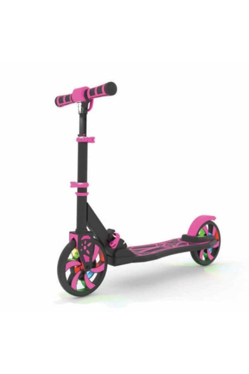Dipsy Scooter Işıksız 2 Tekerli Katlanabilir Pembe
