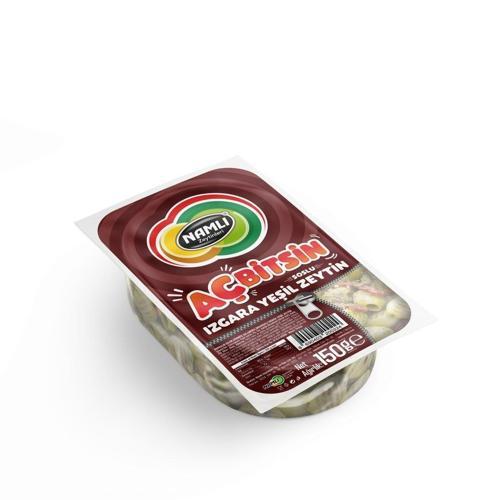 Aç Bi̇tsi̇n Baharatlı Izgara Yeşi̇l Zeyti̇n 150 Gr