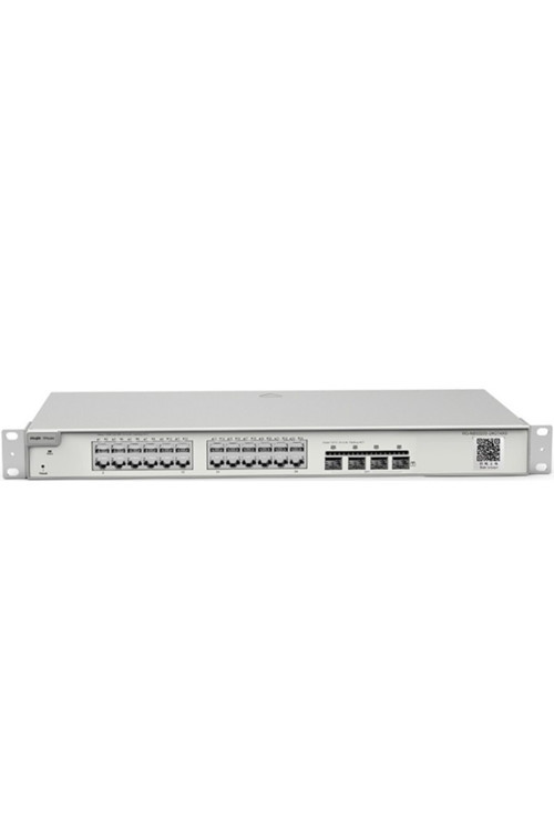 -Reyee Rg-Nbs3200-24Gt4Xs 24 Port 10/100/1000 Yönetilebilir 4 Adet 10G Sfp Rack Mount Switch