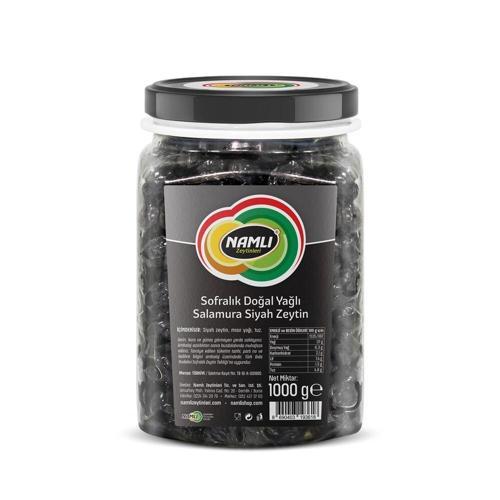 Yağlı Salamura Gemli̇k Ti̇pi̇ 231-260 Kb Si̇yah Zeyti̇n 1000 Gr