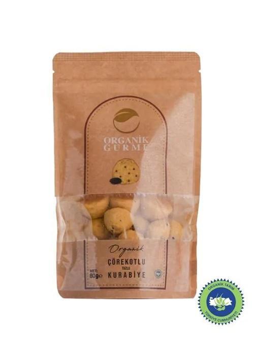 Organi̇k Gurme Organi̇k Çörekotlu Tuzlu Kraker 80 Gr