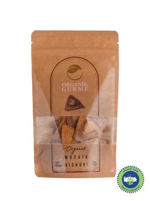 Organi̇k Gurme Organi̇k Mozai̇k Bisküvi̇ 80 Gr