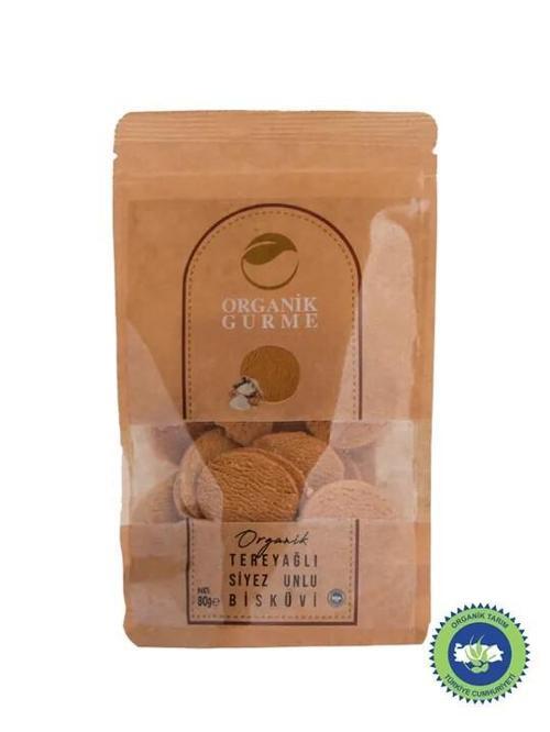 Organi̇k Gurme Organi̇k Tereyağlı Si̇yez Unlu Bisküvi̇ 80 Gr