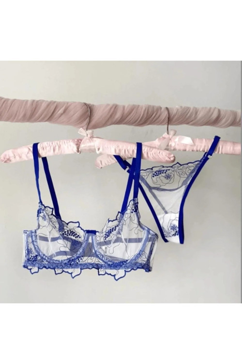 Dantel Balenli Bralet Takımı