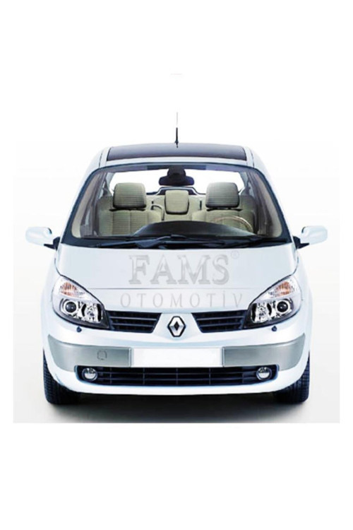 Renault Scenic 2 Krom Ön Panjur 4 Prç. 2003-2009 P. Çelik