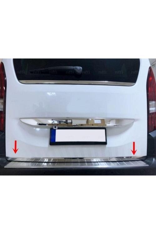 Opel Combo 4 Krom Bagaj Alt Çıtası 2018 Üzeri Paslanmaz Çelik Uyumlu