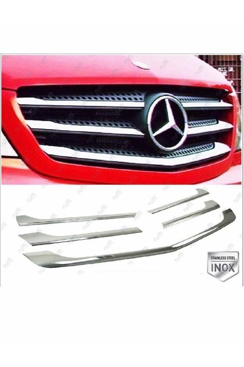 Mercedes Sprinter W906 Krom Ön Panjur 5 Prç. 2013-2018 P.çelik  Uyumlu