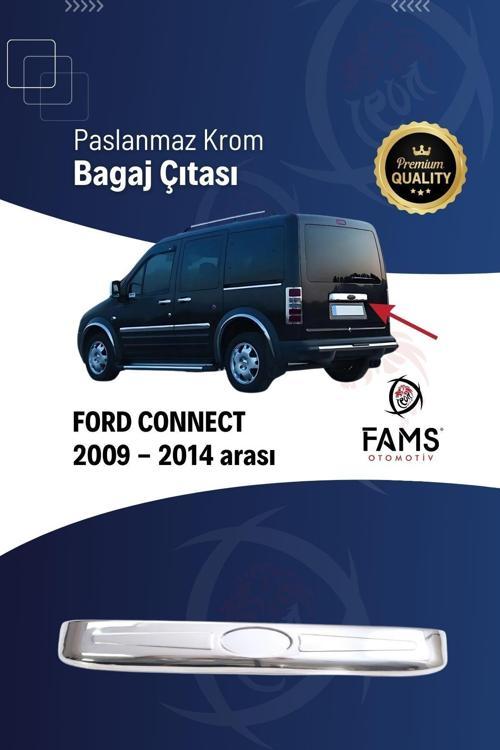 Ford Connect Uyumlu Krom Bagaj Çıtası 2009-2014 P. Çelik
