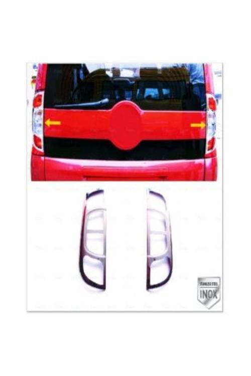 Peugeot Bipper Krom Stop Çerçeve 2 Parça 2008 Üzeri Paslanmaz Çelik