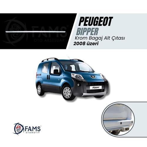 Peugeot Bipper Krom Alt Bagaj Çıtası 2008 Üzeri P.çelik