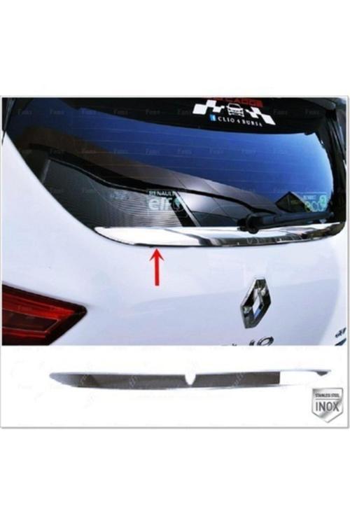 Renault Clio 4 Hb Krom Arka Cam Alt Çıta 2012-2019 Arası Uyumlu P.çelik