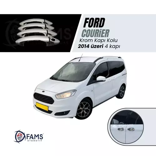 Ford Tourneo Courier Krom Kapı Kolu 4 Kapı 2014 Üzeri P. Çelik