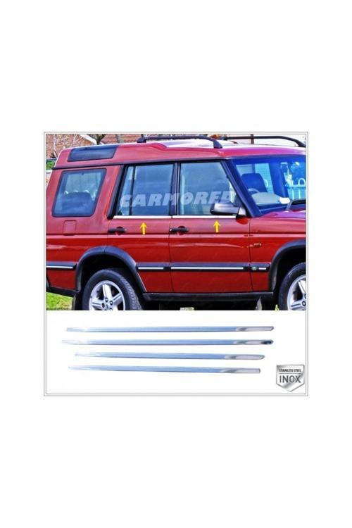 Land Rover Discovery 2 Krom Cam Çıtası 4 Parça 1998-2004 Arası Paslanmaz Çelik