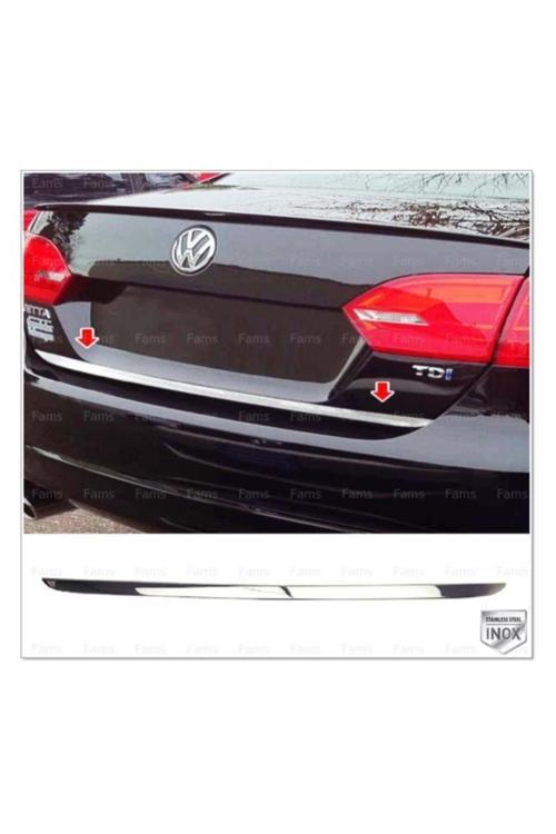 Vw Jetta Krom Bagaj Alt Çıtası 2010-2015 Arası Paslanmaz Çelik