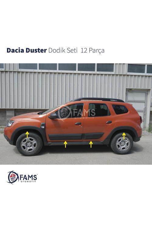 Dacia Duster Mat Dodik Seti 12 Parça 2018-2023 (yazısız)