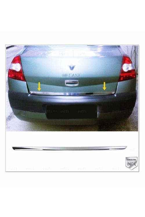 Renault Megane 2 Sedan Krom Bagaj Alt Çıtası 2003-2009 Arası P.çelik