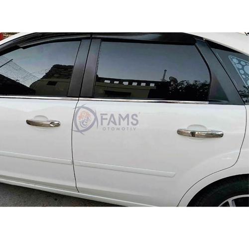 Ford Focus 2 Krom Kapı Kolu 4 Kapı 2004-2010 Arası Paslanmaz Krom
