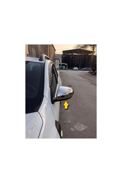 Dacıa Duster Krom Ayna Kapağı 2 Pcs. 2018-2023 Ve Üzeri P.çelik Uyumlu