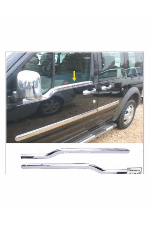 Ford Connect Krom Cam Çıtası 2 Prç. 2002 - 2014 Paslanmaz Çelik