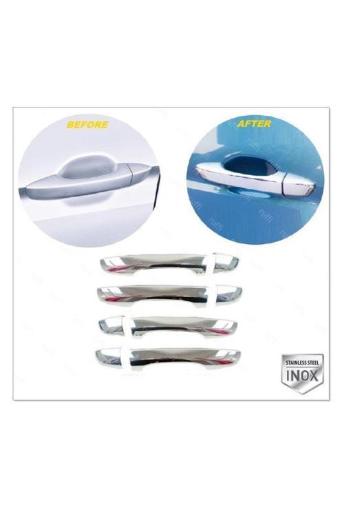 Vw Passat B8 Krom Kapı Kolu 4 Kapı 2014-2019 Arası Uyumlu P. Çelik