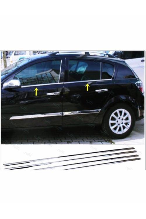 Opel Astra H Krom Cam Çıtası 4 Prç. 2004-2010 Arası P. Çelik (hb)