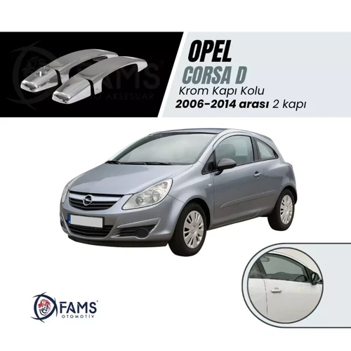 OPEL CORSA D 2006-2014 Kapı Kolu 2 kapı P.Çelik'