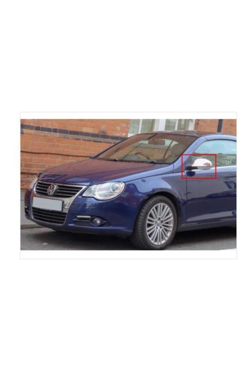 Vw Eos Krom Ayna Kapağı 2 Prç. 2009 Üzeri Paslanmaz Çelik