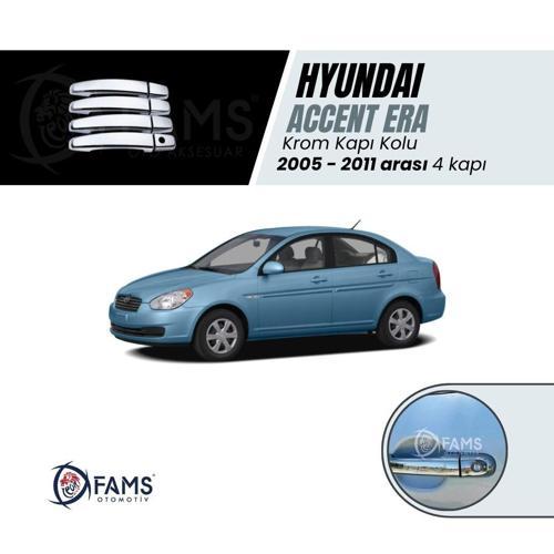 Hyundai Accent Era Krom Kapı Kolu 4 Kapı 2005-2011 Arası P. Çelik Uyumlu