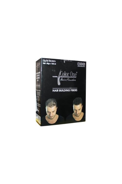 Hair Powder Light Brown Dolgunlaştırıcı Saç Fiberi.25 Gr +100 Ml