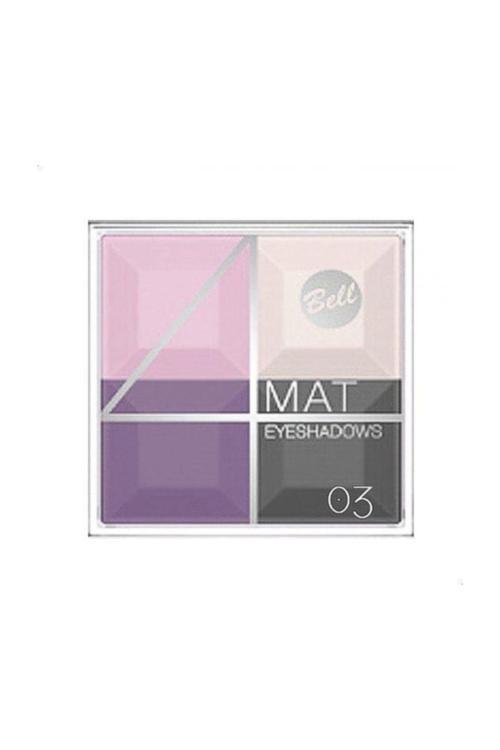 Multicolour Matte Eyeshadows 4'Lü Göz Farı 03