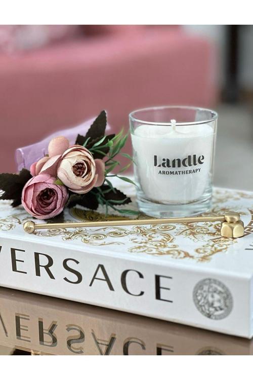 Lavanta Kokulu Bardak Mum